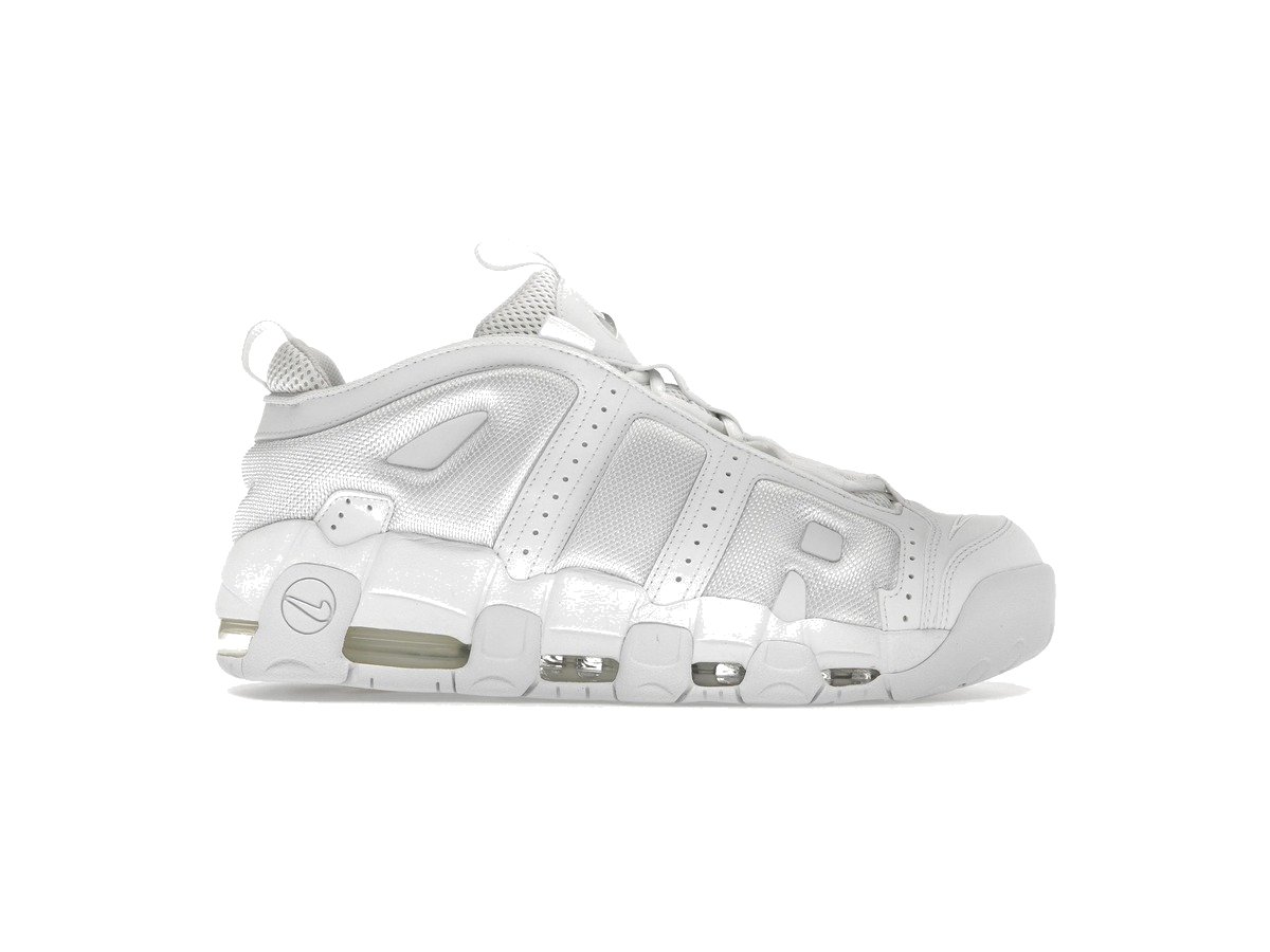 Nike Air More Uptempo Low Triple White