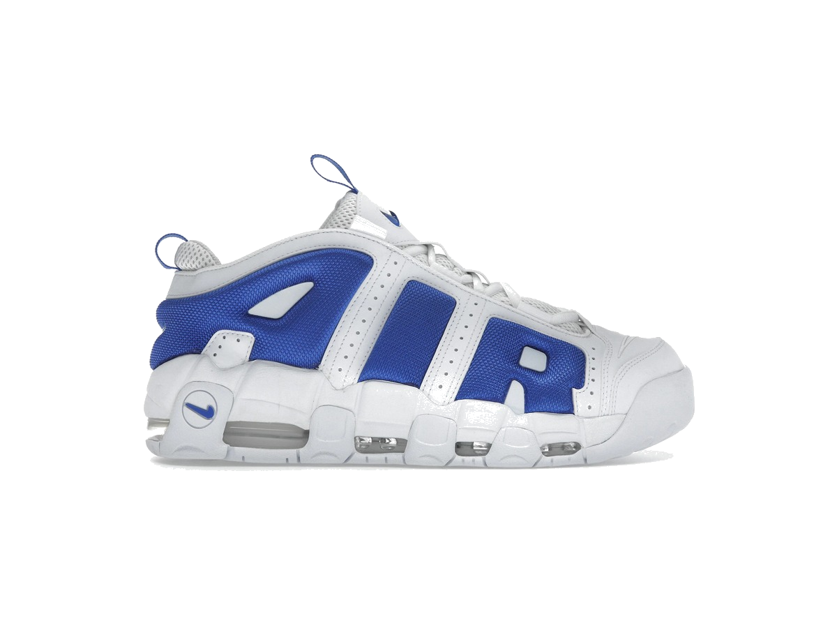 Nike Air More Uptempo Low White Hyper Royal