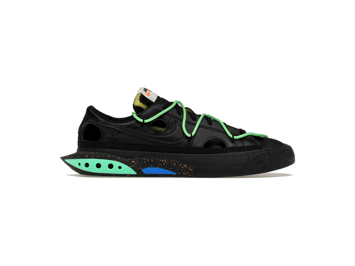 Nike Blazer Low Off-White Black Electro Green