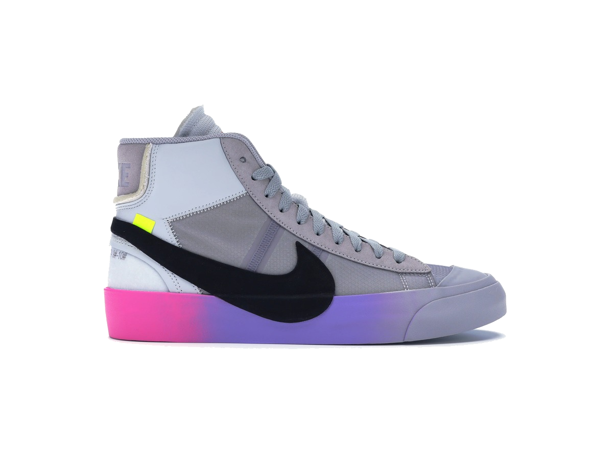 Nike Blazer Mid Off-White Wolf Grey Serena Queen