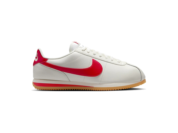 Nike Cortez Leather Sail Gum Yellow University Red