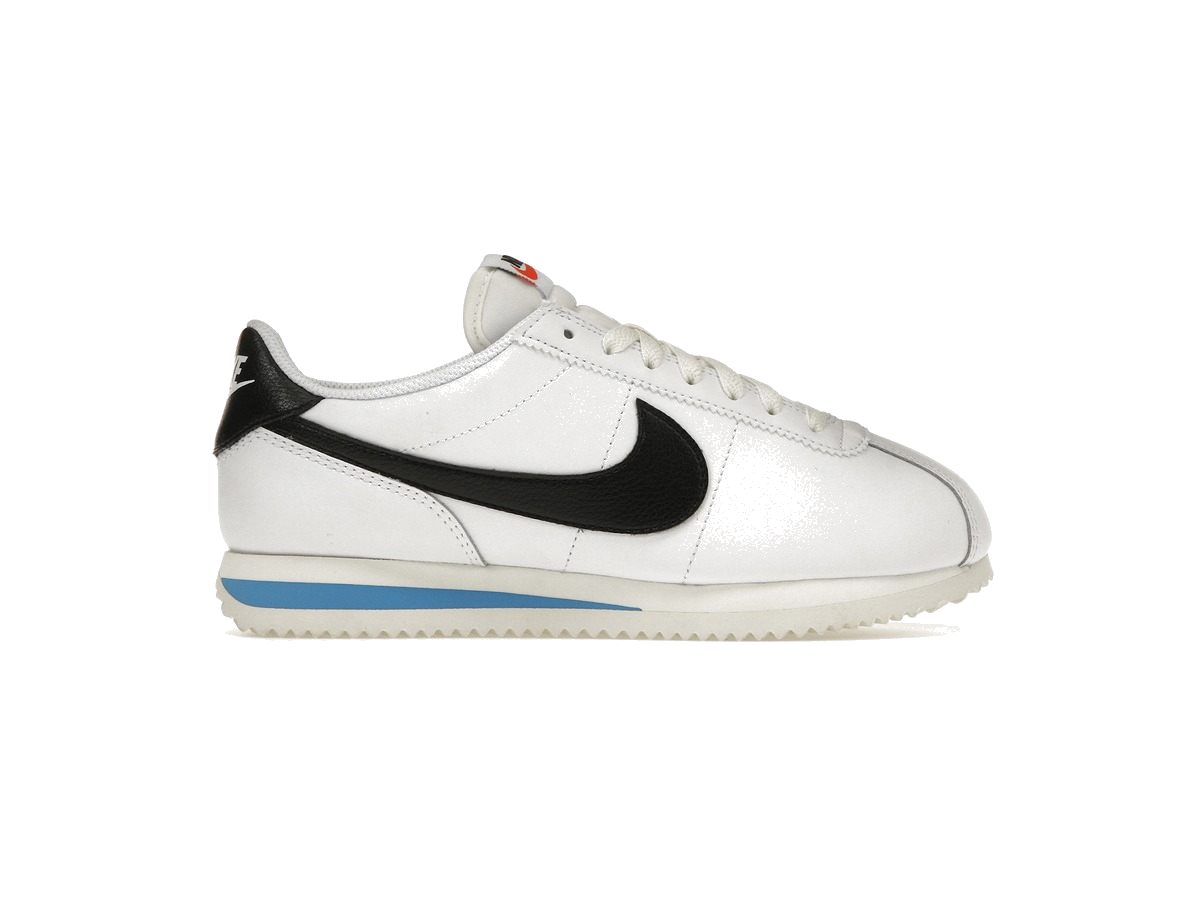 Nike Cortez White Black Light Photo Blue (Women's)