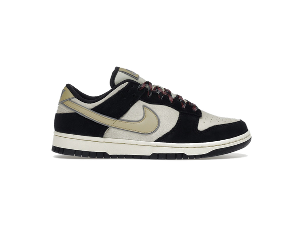 Nike Dunk Low LX Black Suede Team Gold (Women's)