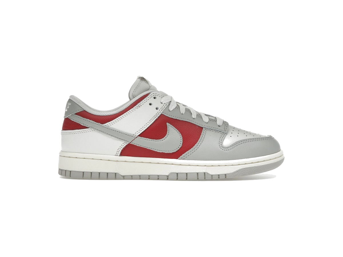 Nike Dunk Low Light Iron Ore Gym Red