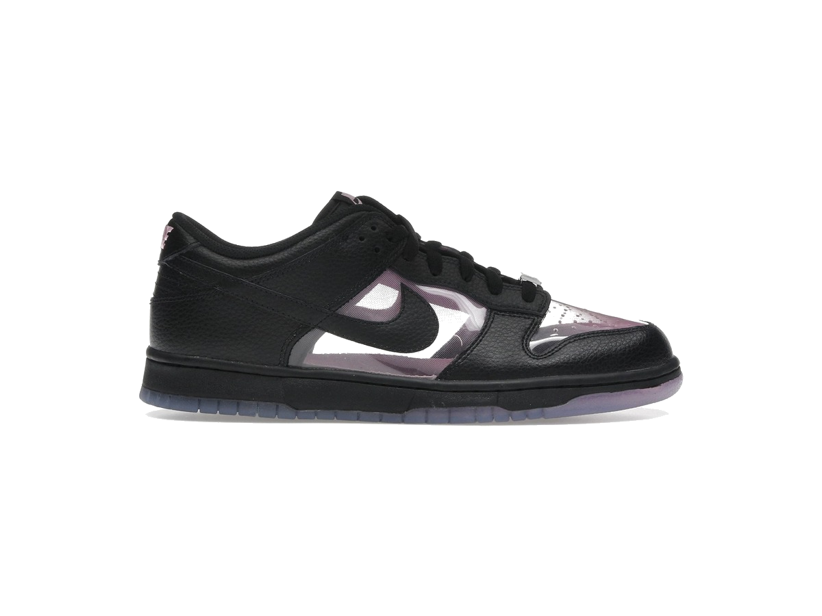 Nike Dunk Low Retro Transparent Black Pink Rise