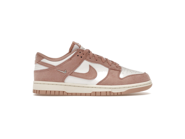 Nike Dunk Low Rose Whisper Gold Mini Swoosh (Women's)