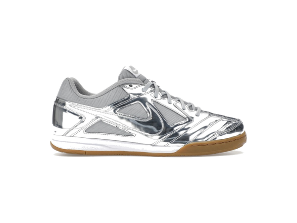 Nike Gato LV8 Metallic Silver White Gum Light Brown