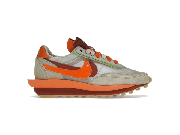 Nike LD Waffle sacai CLOT Kiss of Death Net Orange Blaze