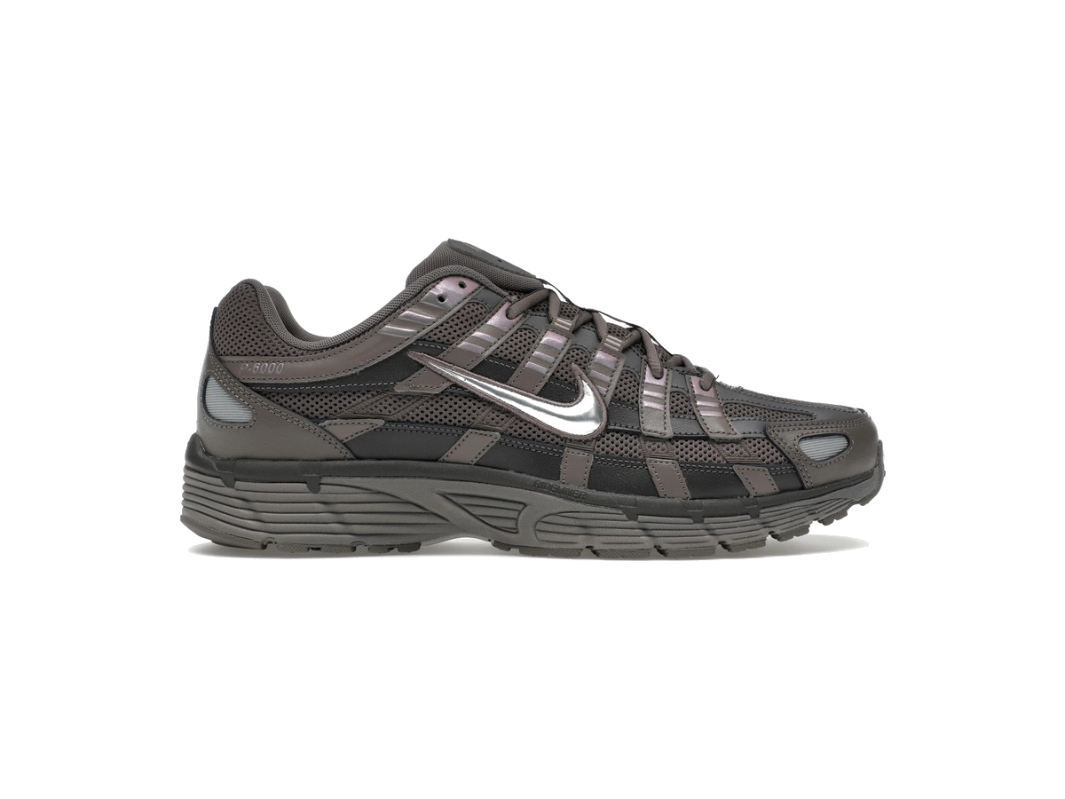 Nike P-6000 Cave Stone Medium Ash Flat Pewter Metallic Silver