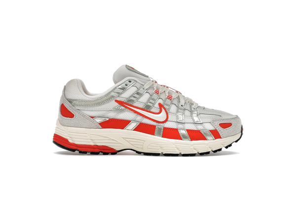 Nike P-6000 Sail Pale Ivory Light Bone Picante Red (Women's)