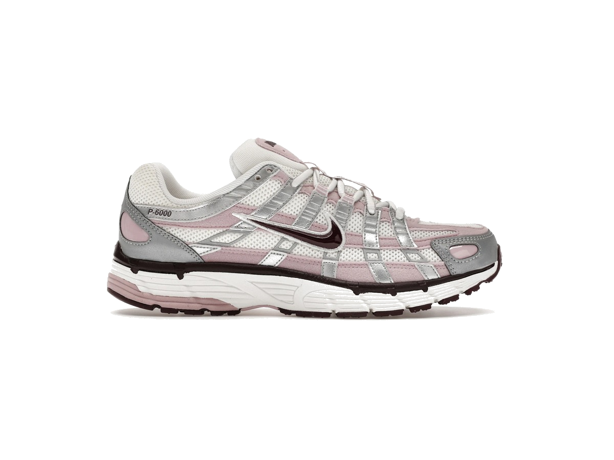 Nike P-6000 Silver Burgundy Plum Chalk (Women's)