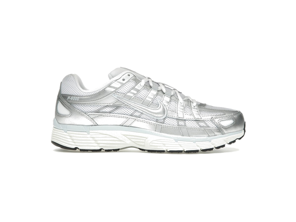 Nike P-6000 White Blue Tint Sail Metallic Silver (Women's)