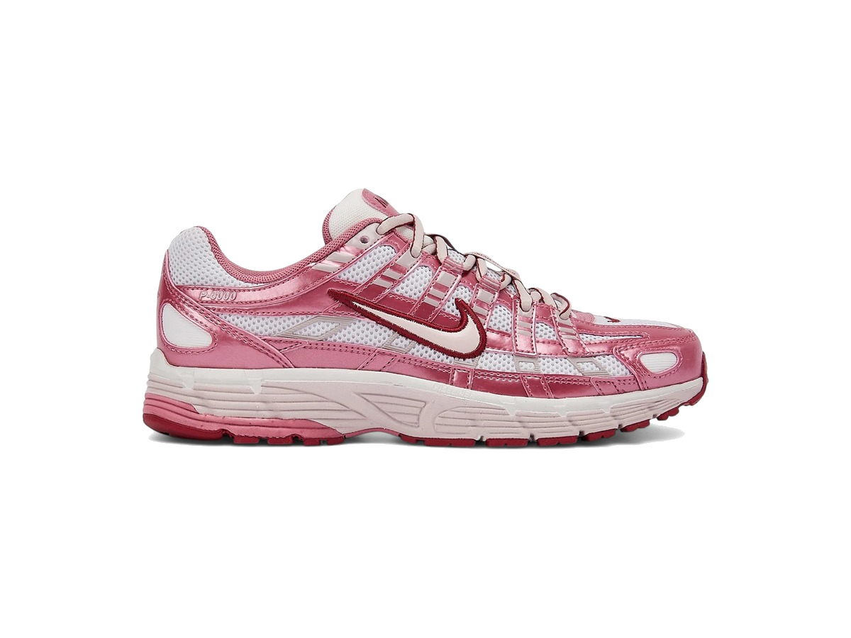 Nike P-6000 White Silt Red Peony (Women's)