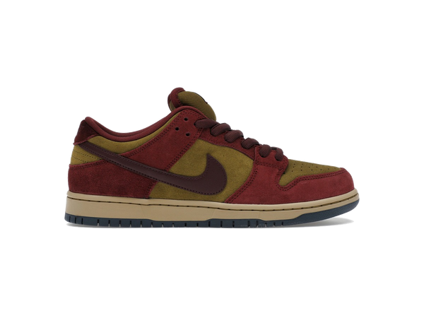 Nike SB Dunk Low Dark Team Red Olive Flak