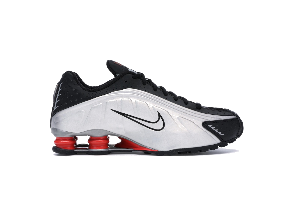 Nike Shox R4 Black Metallic Silver (2018/2024)