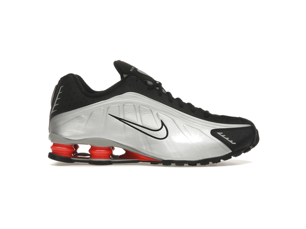 Nike Shox R4 Black Metallic Silver (2025)
