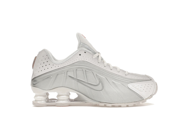 Nike Shox R4 White Metallic Silver (Women's)