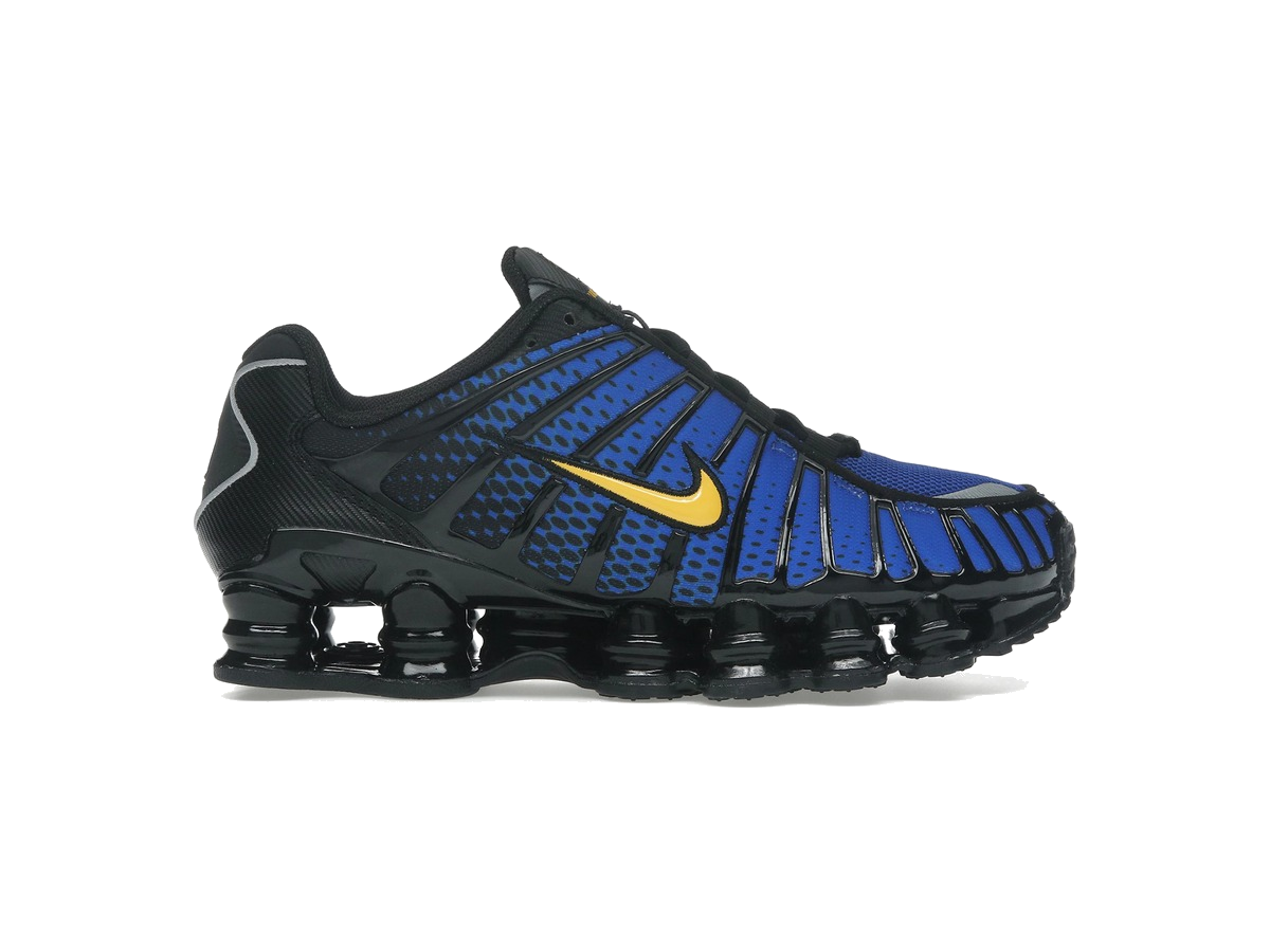 Nike Shox TL Black Lyon Blue Varsity Maize