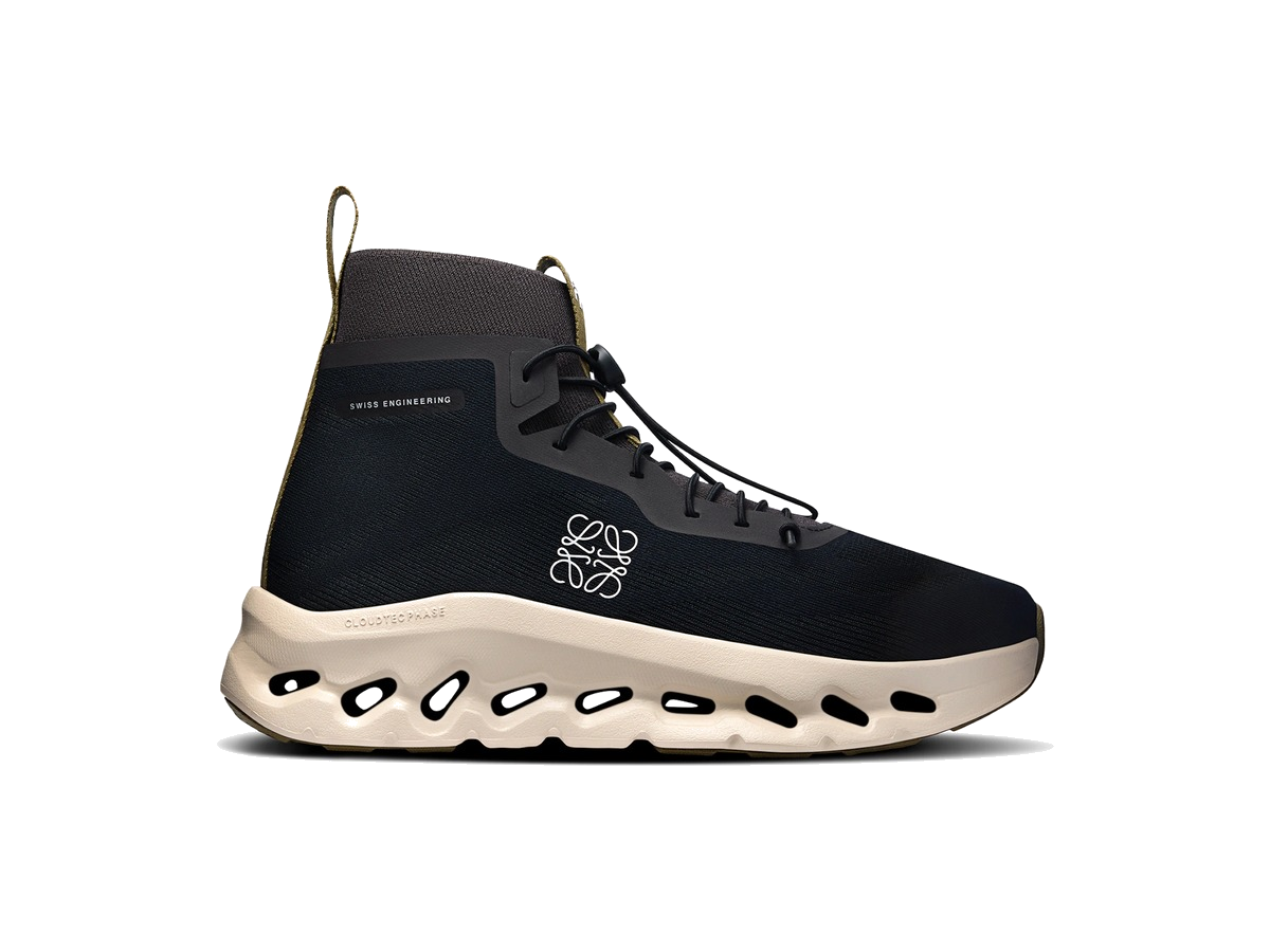 On Running Cloudtilt Hi LOEWE Black Oatmeal Olive (Women's)