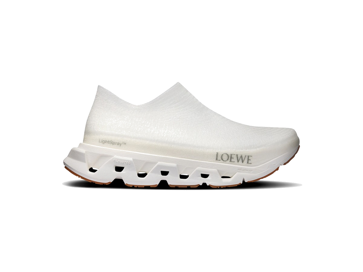 On Running LightSpray Cloudmonster LOEWE White