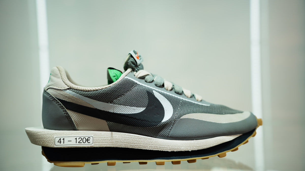 Nike LD Waffle sacai CLOT Kiss of Death 2 Cool Grey