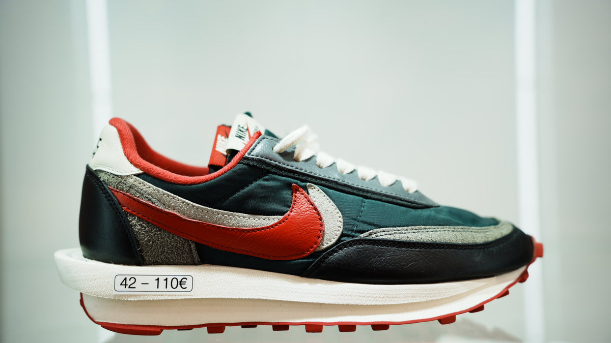 Nike LD Waffle sacai Undercover Midnight Spruce University Red