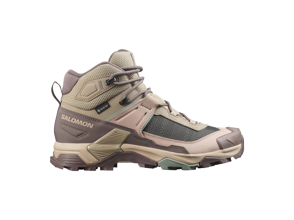 Salomon X Ultra 5 Mid Gore-Tex Iron Desert Tan (Women's)