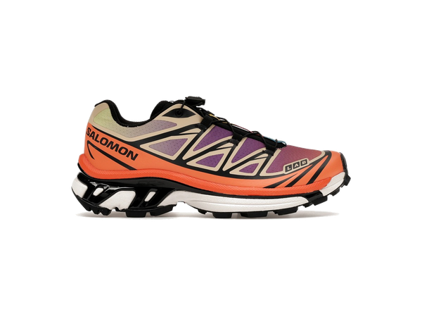Salomon XT-6 Black Almond Dragon Fire