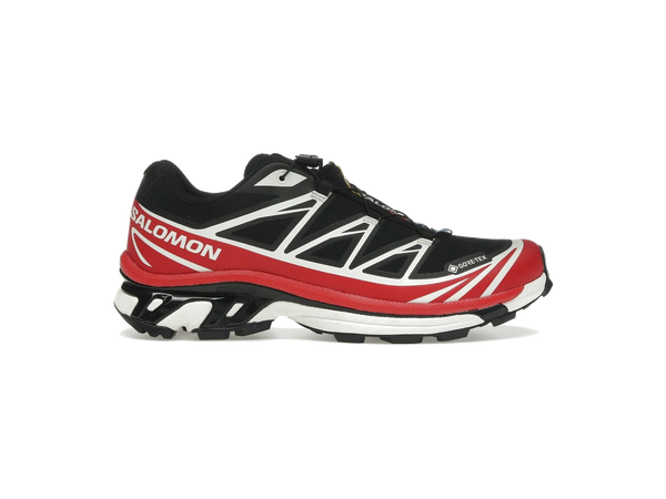 Salomon XT-6 Gore-Tex Black Flame Scarlet