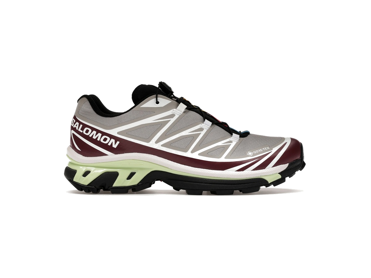 Salomon XT-6 Gore-Tex Paloma Maroon Banner