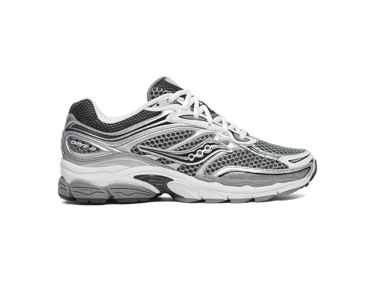 Saucony ProGrid Omni 9 Grey Silver Black