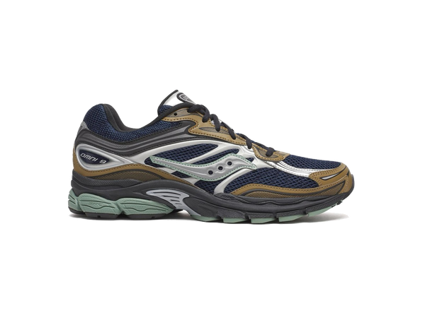 Saucony ProGrid Omni 9 Tomorrow, Meet Yesterday Pack Brown Navy