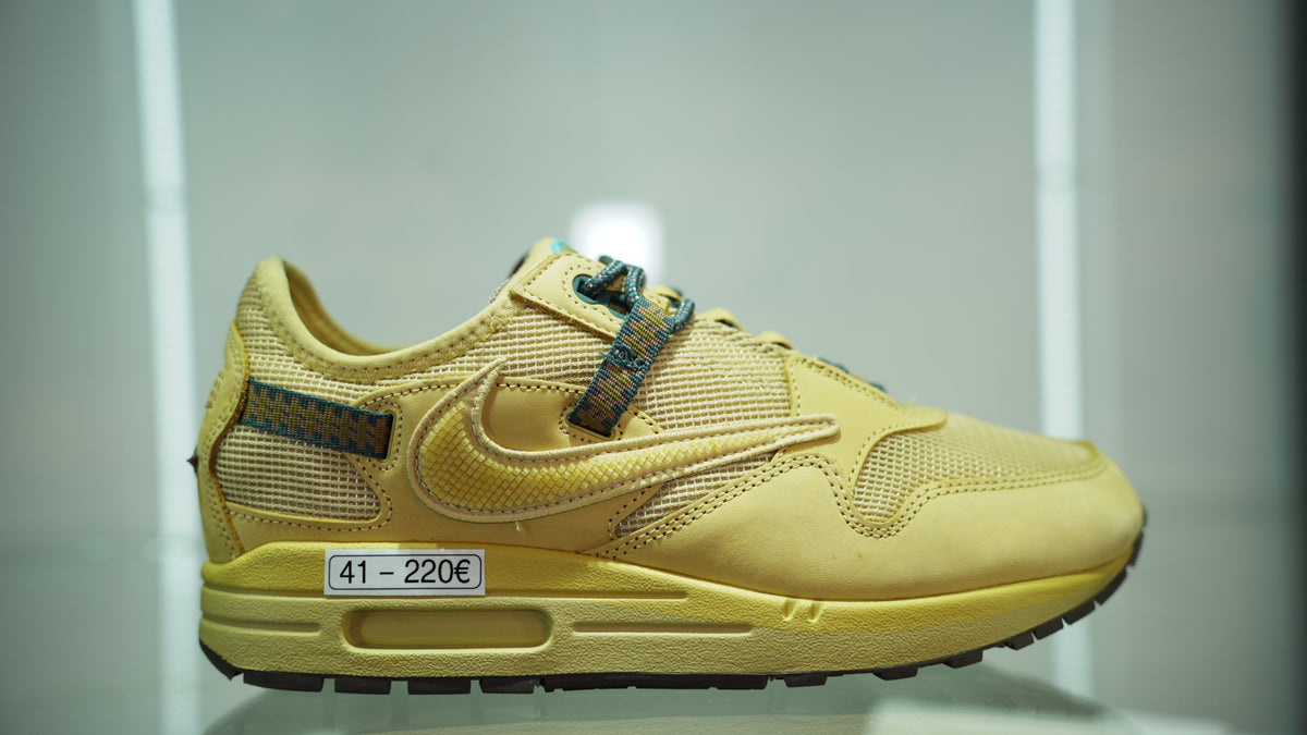 Nike Air Max 1 Travis Scott Cactus Jack Saturn Gold
