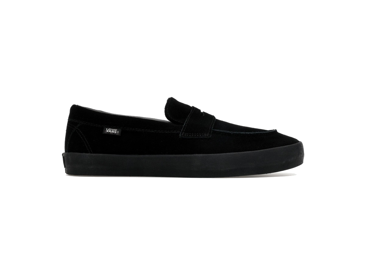 Vans Skate Loafer Black Suede