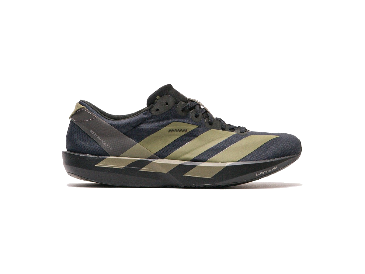 adidas Adizero Adios 9 Black Focus Olive