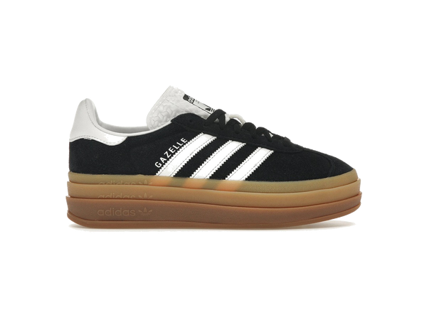 adidas Gazelle Bold Black White Gum (Women's)