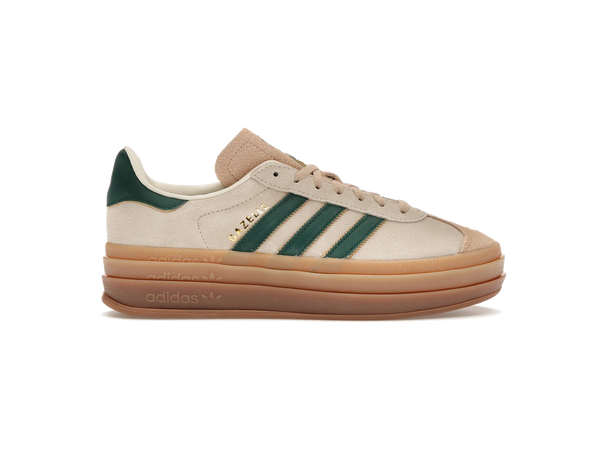 adidas Gazelle Bold Magic Beige Collegiate Green (Women's)