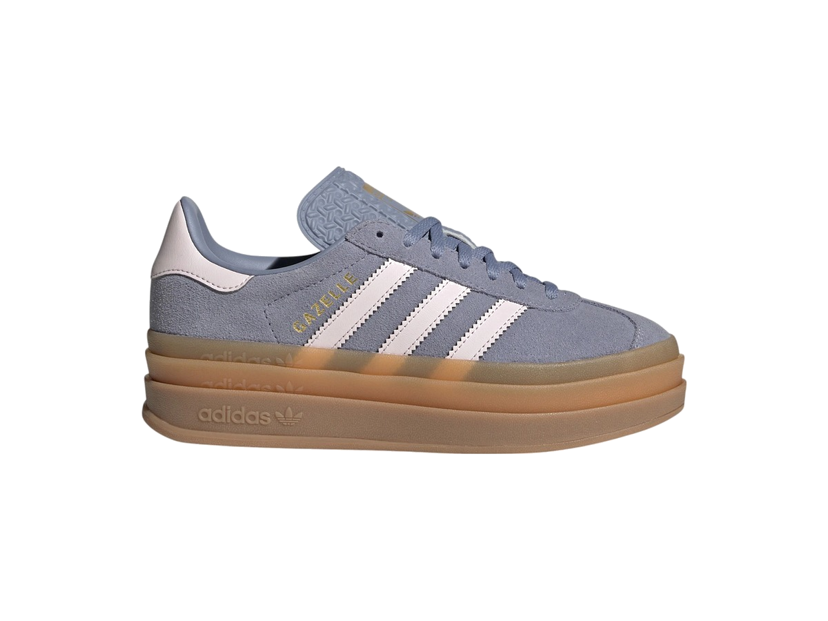 adidas Gazelle Bold Silver Violet Almost Pink Gum (GS)