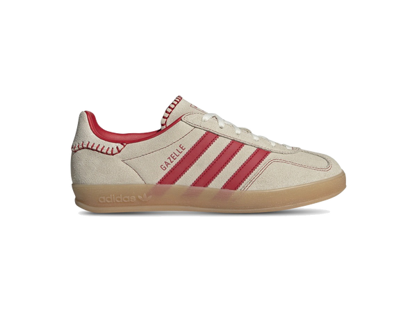 adidas Gazelle Indoor Beige Better Scarlet (Women's)