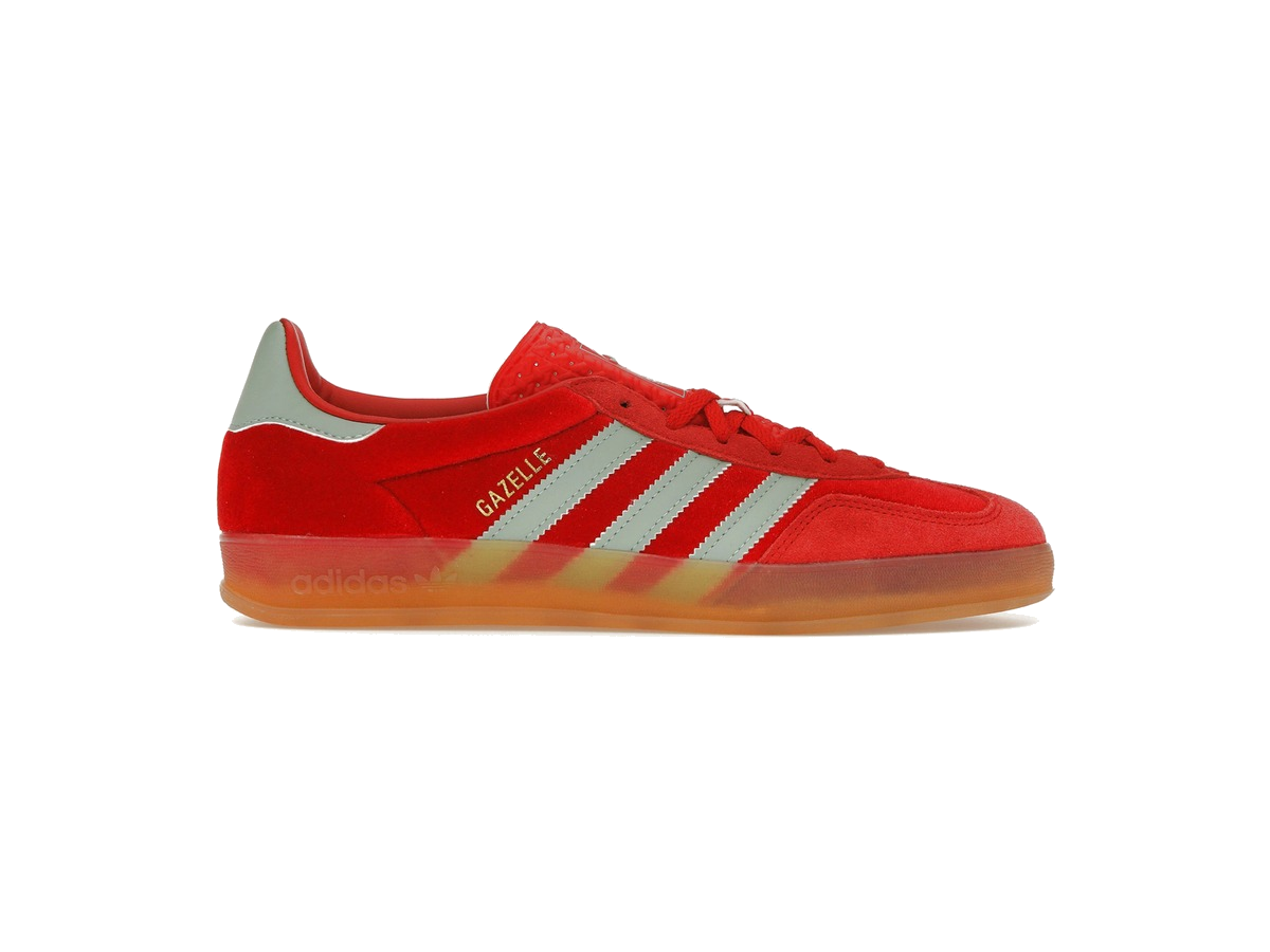 adidas Gazelle Indoor Better Scarlet Hazy Green (Women's)