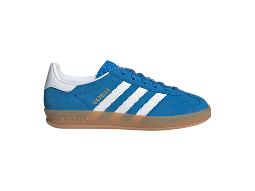 adidas Gazelle Indoor Blue Bird Cloud White Gum (GS) – vue principale