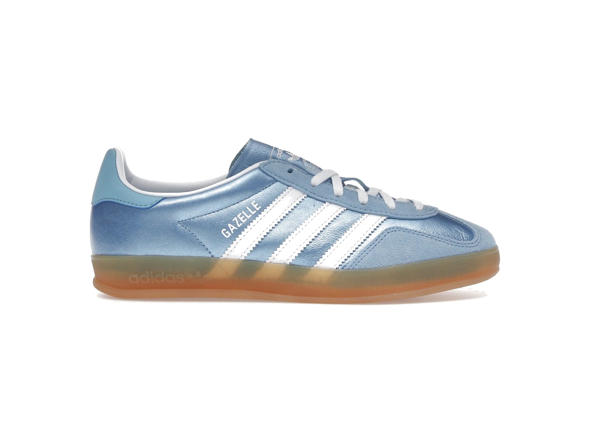 adidas Gazelle Indoor Blue Cloud White Gum (Women's)