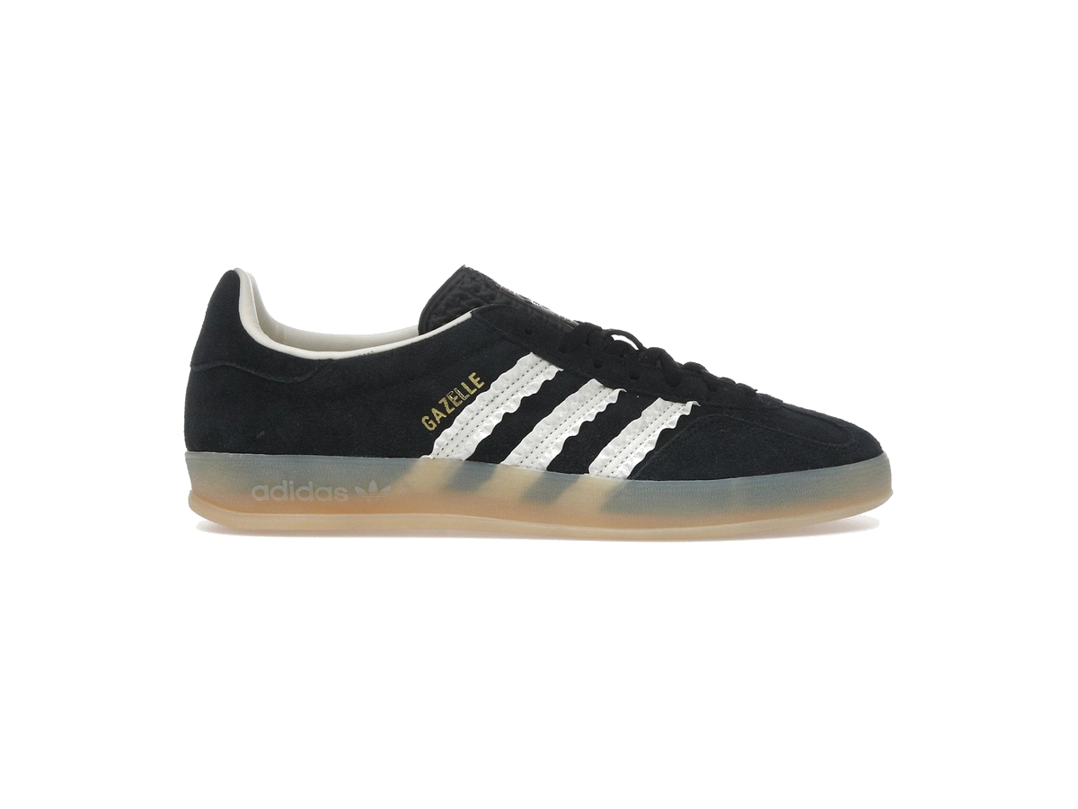 adidas Gazelle Indoor Core Black Cream White Gum (Women's)