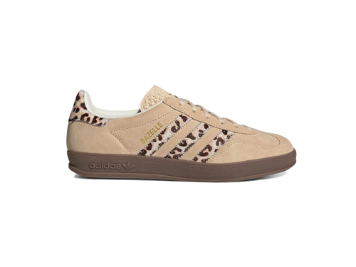 adidas Gazelle Indoor Leopard Crystal Sand (Women's) – vue principale