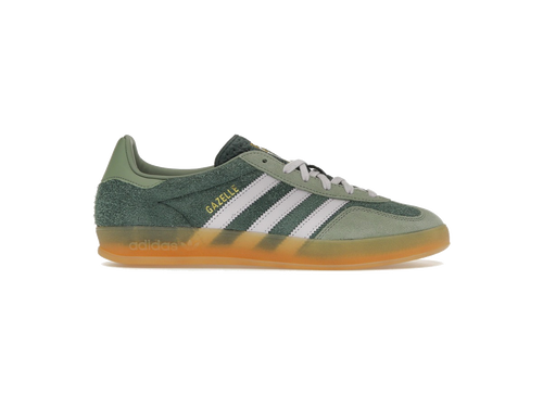 adidas Gazelle Indoor Mineral Green Silver Dawn – vue principale