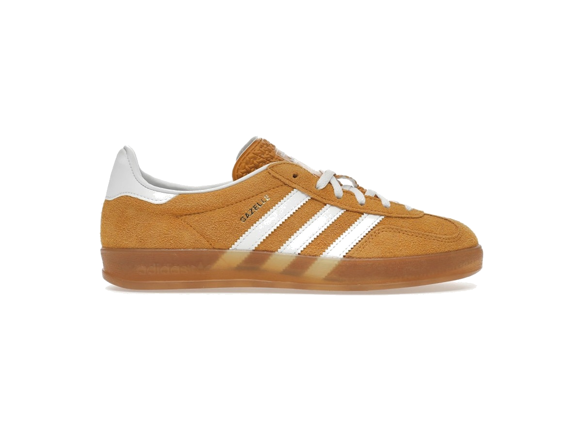 adidas Gazelle Indoor Orange Peel White (Women's)