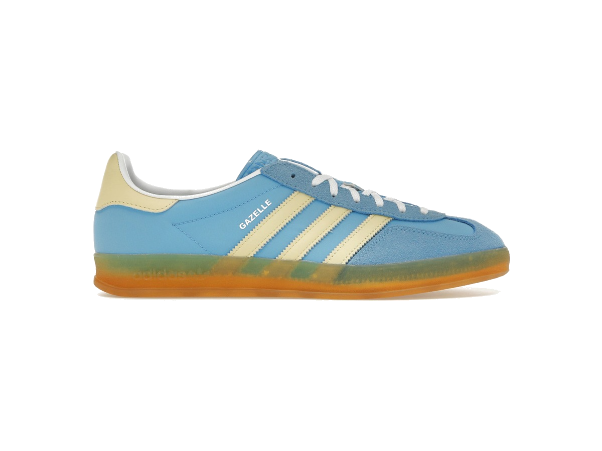 adidas Gazelle Indoor Semi Blue Burst Almost Yellow (Women's)