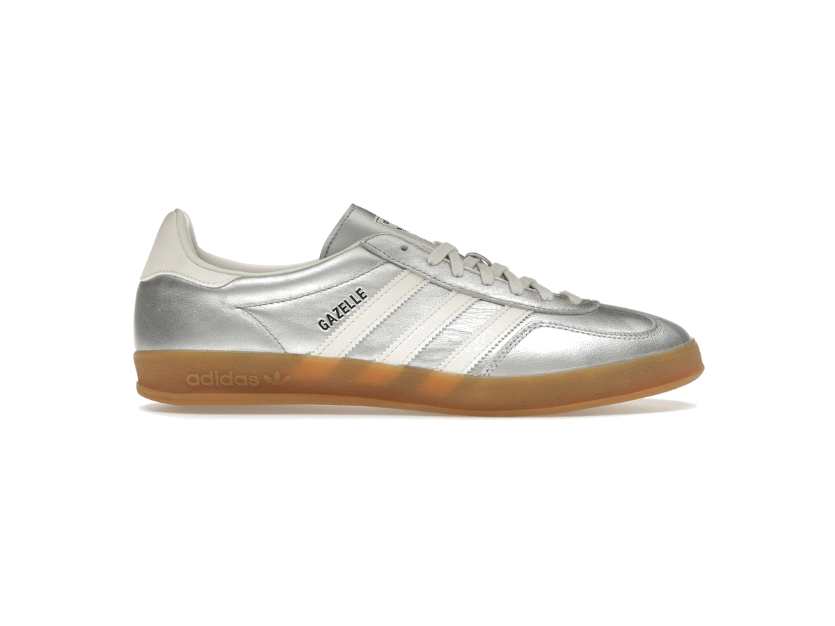 adidas Gazelle Indoor Silver Metallic Core White