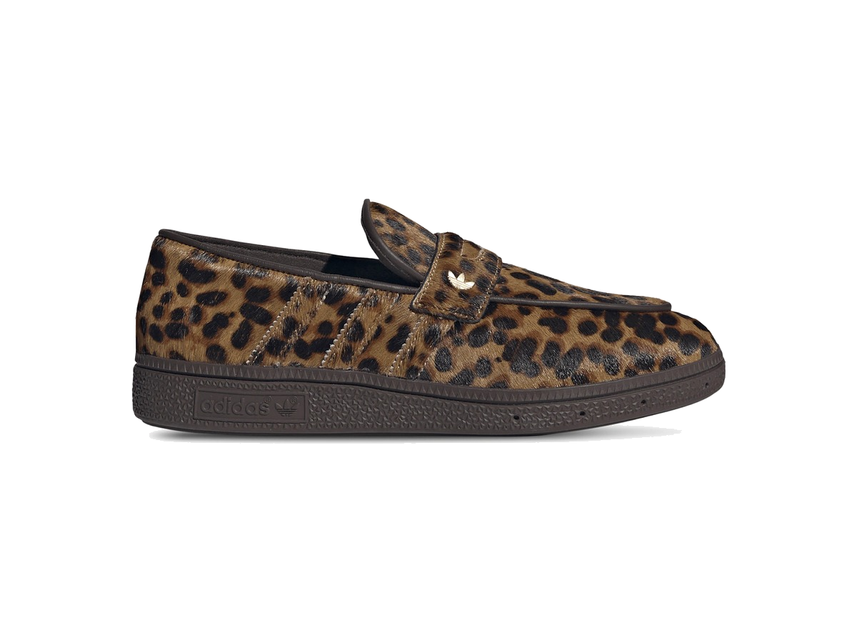 adidas Handball Spezial Loafer Leopard Print Dark Brown (Women's)