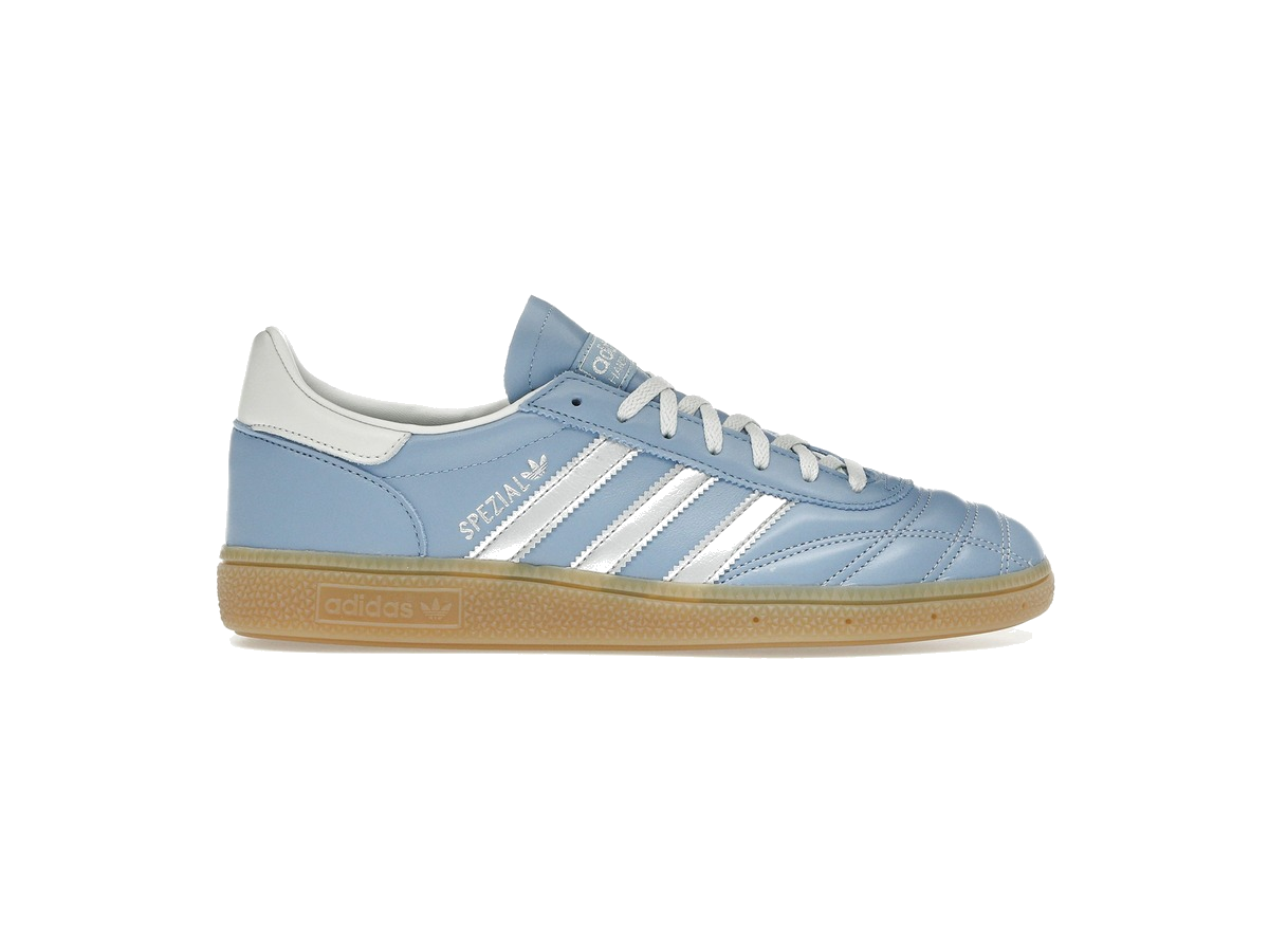 adidas Handball Spezial Quilted Stitching Ash Blue Silver (Women's)